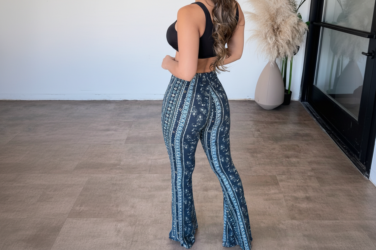 Viral High Waisted Flare's - Sculpting & Flattering Fit