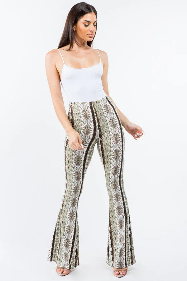 Viral High Waisted Flare's - Sculpting & Flattering Fit