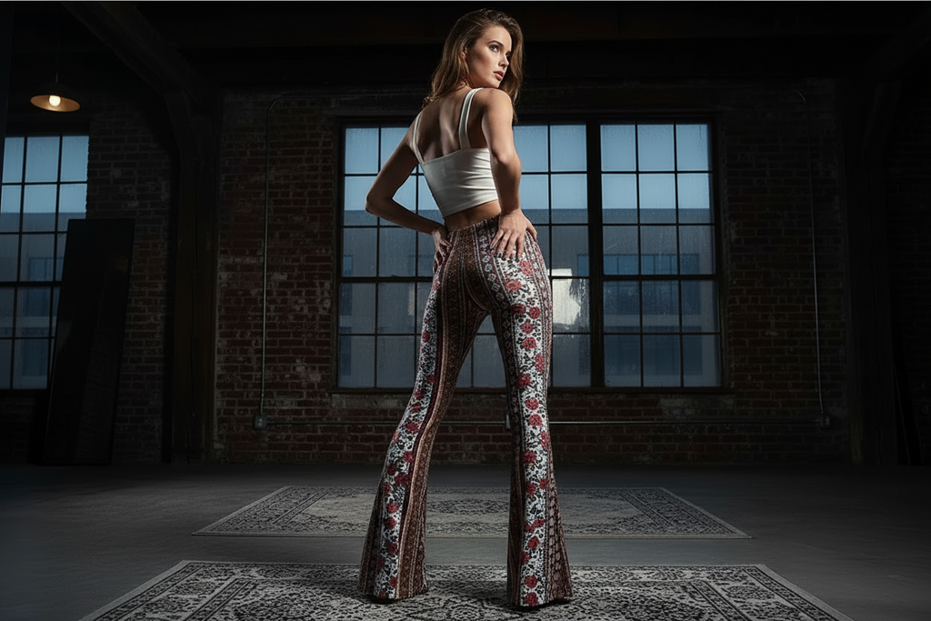 Viral High Waisted Flare's - Sculpting & Flattering Fit