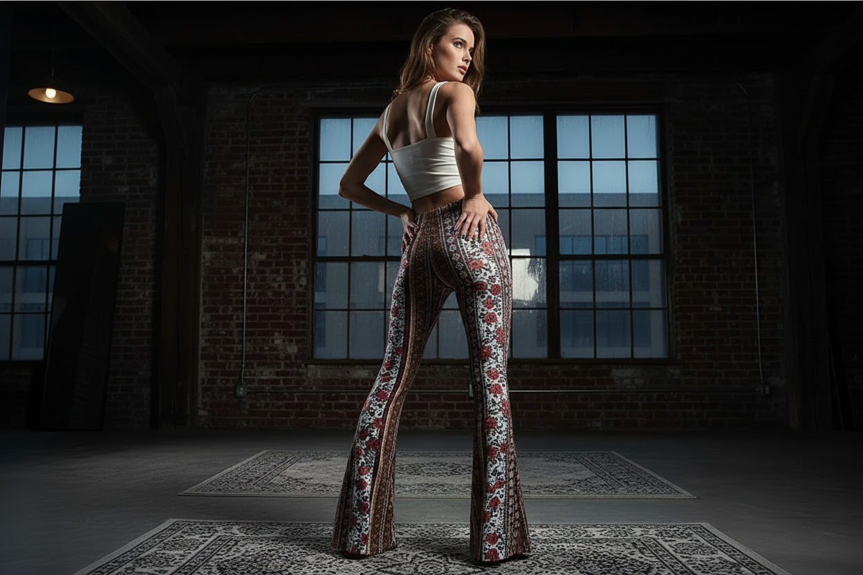 Viral High Waisted Flare's - Sculpting & Flattering Fit