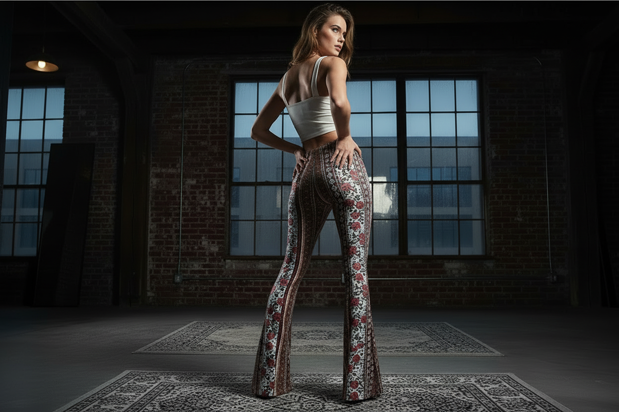 Viral High Waisted Flare's - Sculpting & Flattering Fit