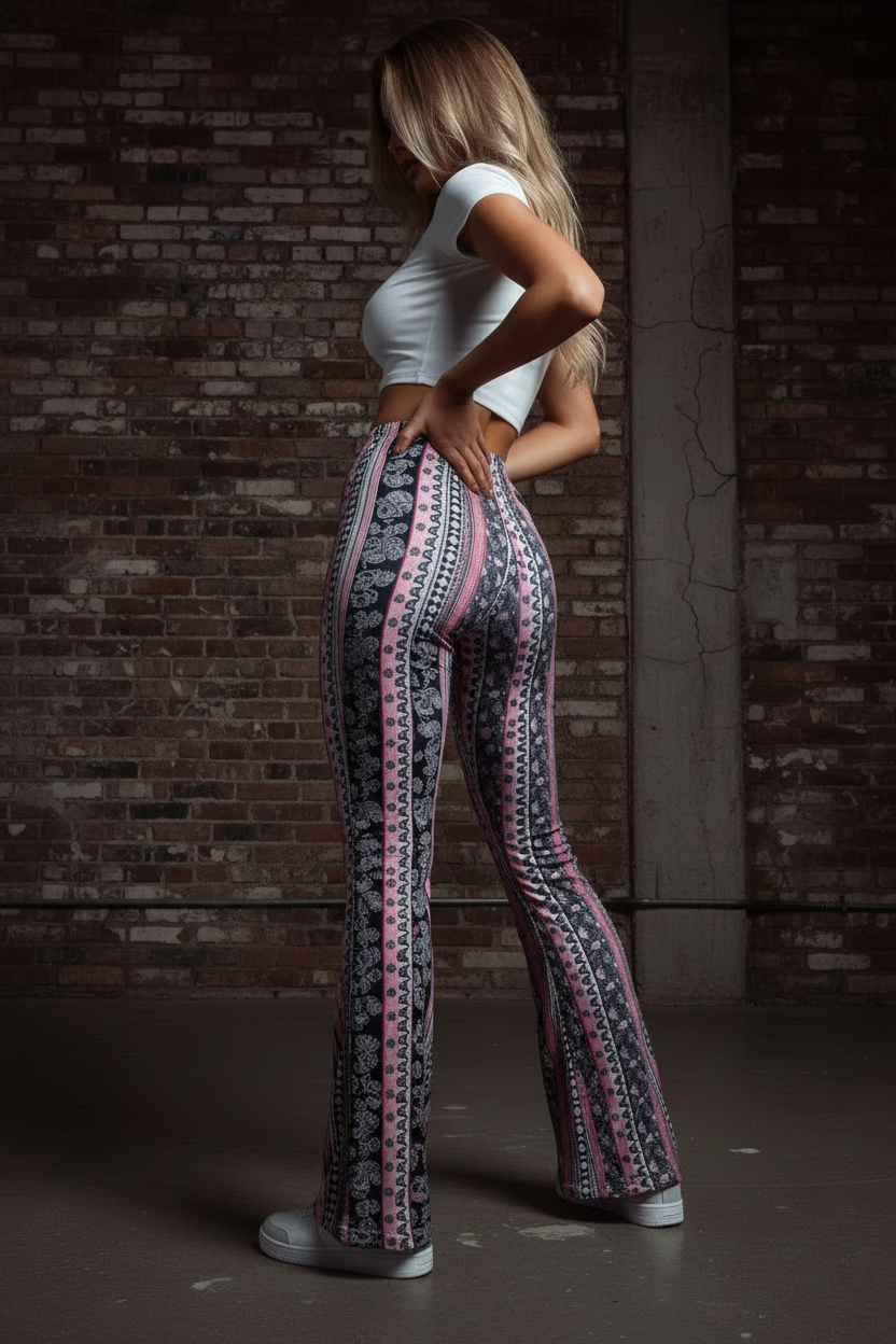 Viral High Waisted Flare's - Sculpting & Flattering Fit