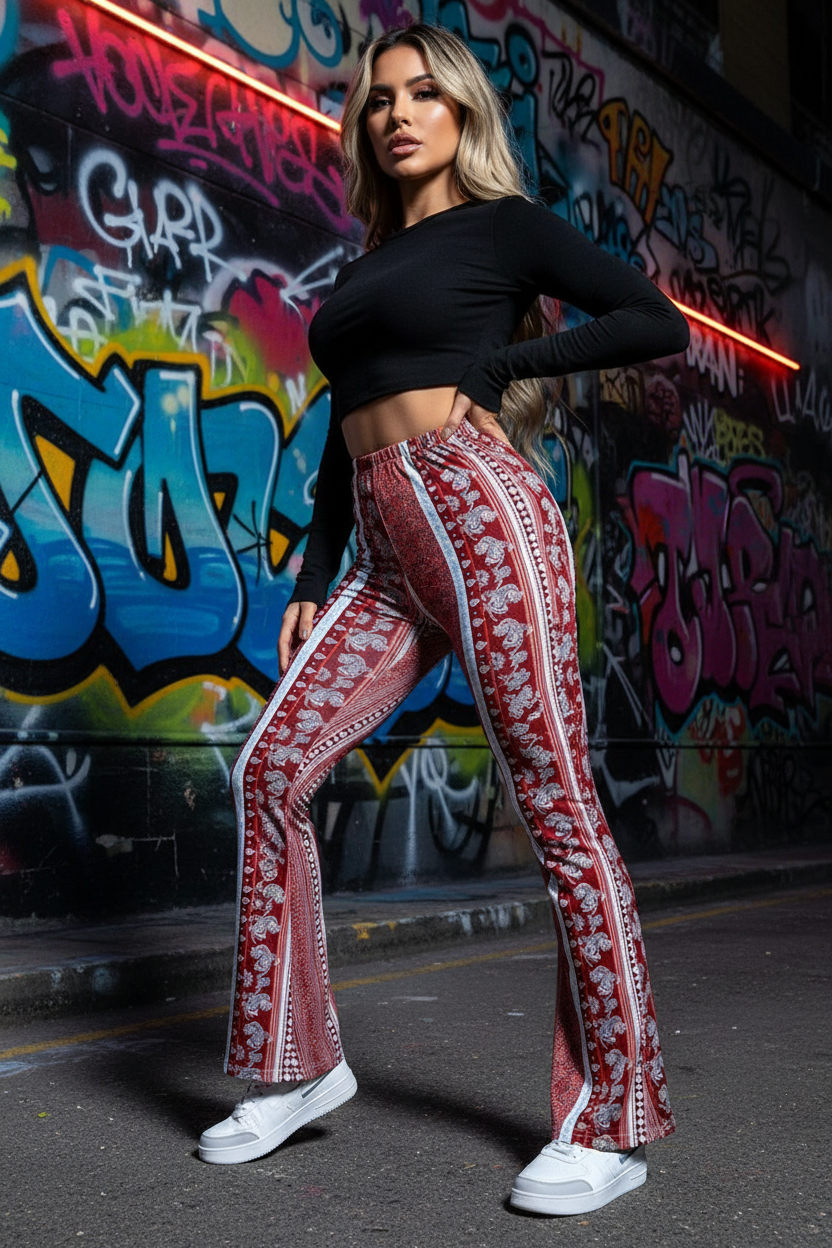 Viral High Waisted Flare's - Sculpting & Flattering Fit